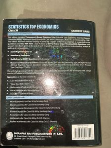 Statistics for Economics - Class XI