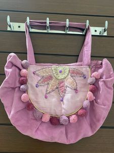 Boho Embroidered Shoulder Bag
