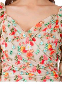 Floral Wrap Dress