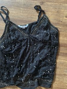 Sparkly Embellished Cami Top
