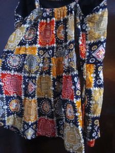 Boho Printed Sleeveless Top – Multicolor | Soft