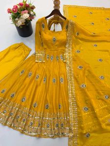 Pink Embellished Lehenga Choli Set