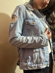 Embroidered Denim Jacket
