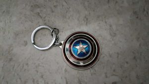 used Captain America Shield Keychain