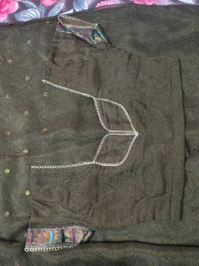 Elegant Embellished Saree