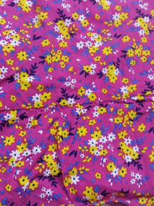 8-10 year Charming Floral Print Dress for Girls