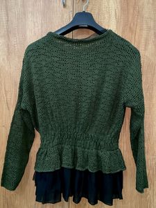 wollen top for winter wear