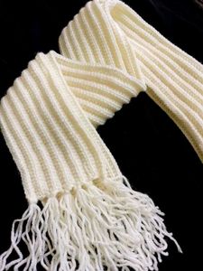 Handmade crochet muffler