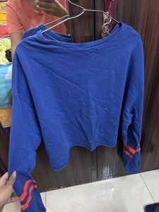H&amp;M Oversized Cropped Top