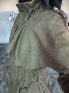Chic Olive Green Jacket