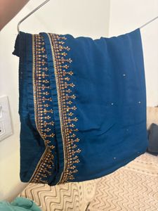 Elegant Teal Embroidered Kurta