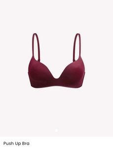 Comfortable Maroon Bra