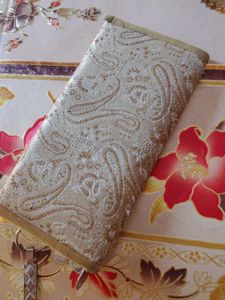Elegant Paisley Clutch Bag