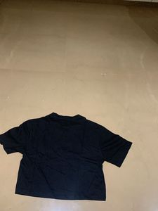 Brand New Black Crop Top