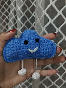 Cute Crochet Cloud Plushie