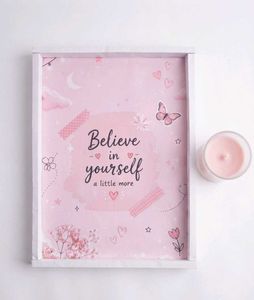 Believe in Yourself – Pink Aesthetic Motivational