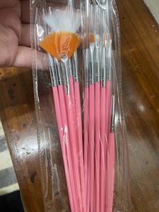 Set Of 12 Nail Brushes