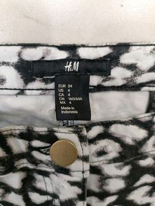 Leopard Print Straight Leg Pants