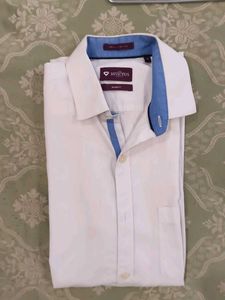 Men's White Short Sleeve Shirt
