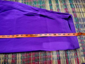Embroidered Purple Kurta Set