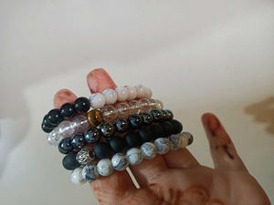 Beaded Bracelet Set of 5 pcs