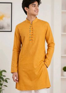 ELEGANT ORANGE KURTA 🧡