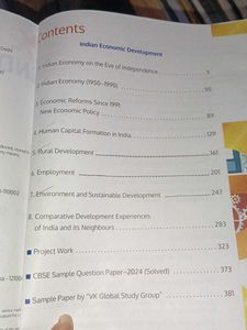 Indian Economic Development Class XII Book cbse