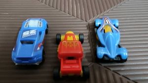3 Kinder Joy Toy Cars