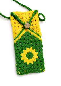 Crocheted Phone Pouch