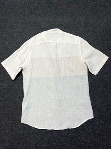 Lacoste Color Block Linen Shirt