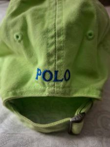 Lime Green Polo Cap
