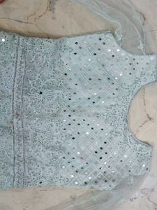 Stunning Mirror Work gown