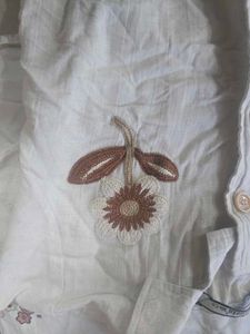 Embroidered Cotton Blouse