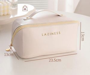 White Makeup Pouch