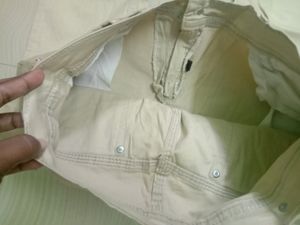 Cotton Stretchable Pants Combo Of 2 - DONATION