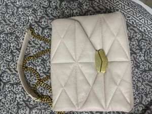 Mango Quilted Chain Bag