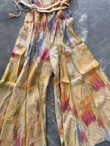 Boho Print Wide Leg Jumpsuit