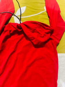 Red Hoodie Top without tag