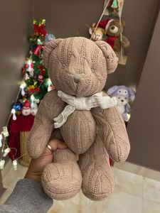 Knitted Teddy Bear ( self made )