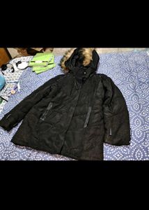 Stylish Padded Jacket with Fur 😊m