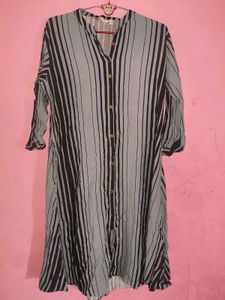 Striped Button-Down co-ord set
