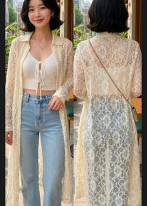 Lace Duster Cardigan