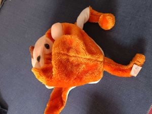 Cute Orange Plush Toy baby cap