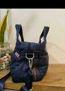 Stylish Blue Crossbody Travel Bag