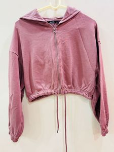 Zudio Crop Hoddie Sweatshirt