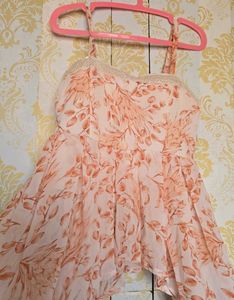 Bohemian Floral Print padded top