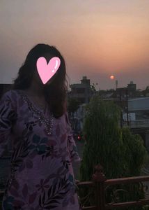 Peach lace kurta with pant💕