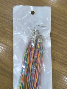 Vibrant Tassel Earrings &amp; Charms Set