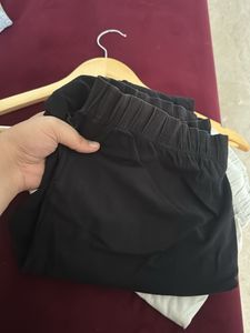 Set of 2 Comfortable leggings - Black &amp; White