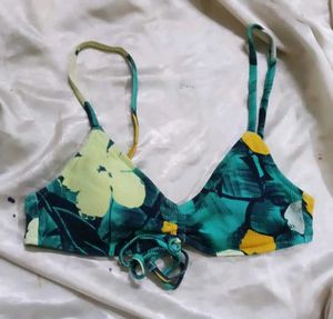 Floral Print Bikini Top h&m penty
